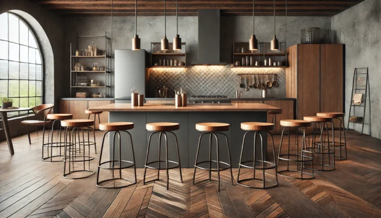 Hoker z oparciem czy bez? Wybierz idealny model do swojej kuchni